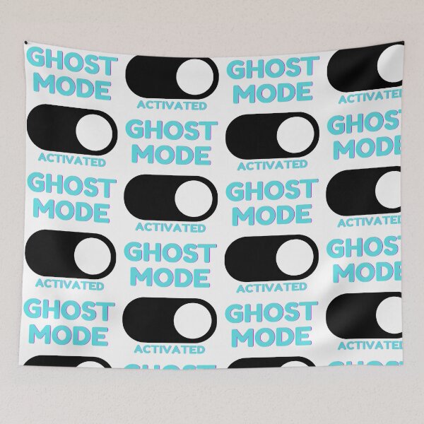Item preview, Ghost Mode Activated designed and sold by JustiesDesigns.