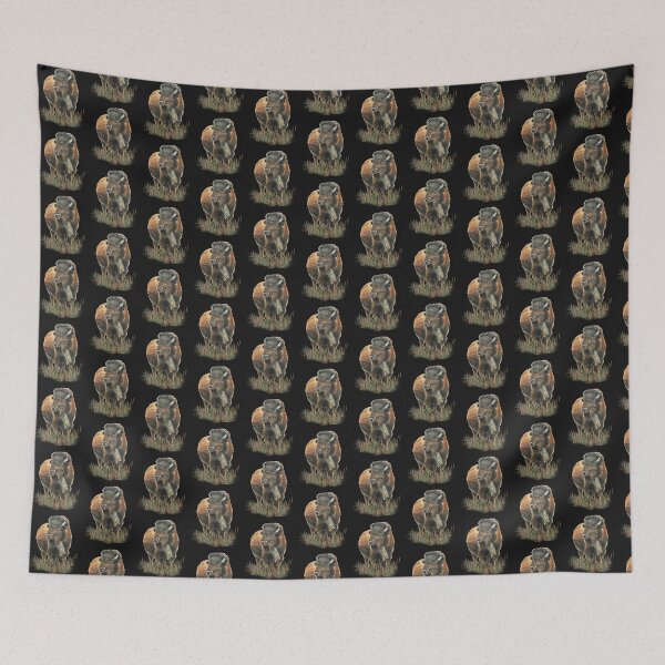 Item preview, Watercolor Bison Buffalo Animal art designed and sold by countrymouse.