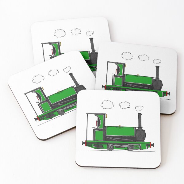 Item preview, Narrow Gauge Steam Train, Railway Enthusiast (Green) designed and sold by doodlerob.