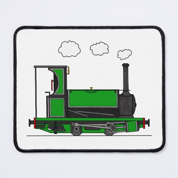 Item preview, Narrow Gauge Steam Train, Railway Enthusiast (Green) designed and sold by doodlerob.