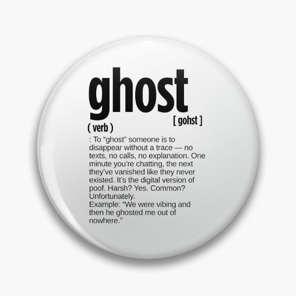 Item preview, Ghost Definition Slang Internet Culture designed and sold by JustiesDesigns.