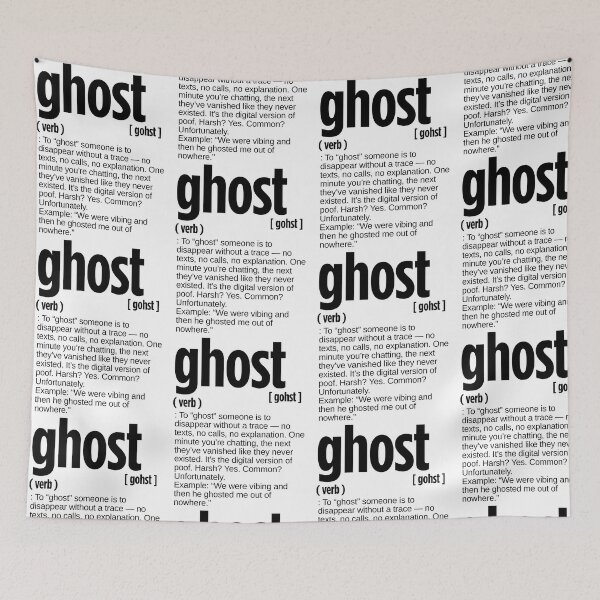 Item preview, Ghost Definition Slang Internet Culture designed and sold by JustiesDesigns.