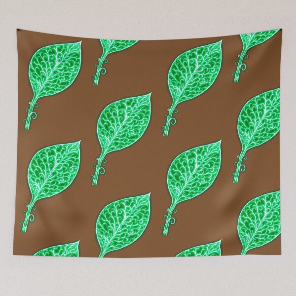 Item preview, Glowing leaf designed and sold by leenababiker.