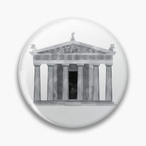 Item preview, Greek temple designed and sold by Carlos-art-shop.