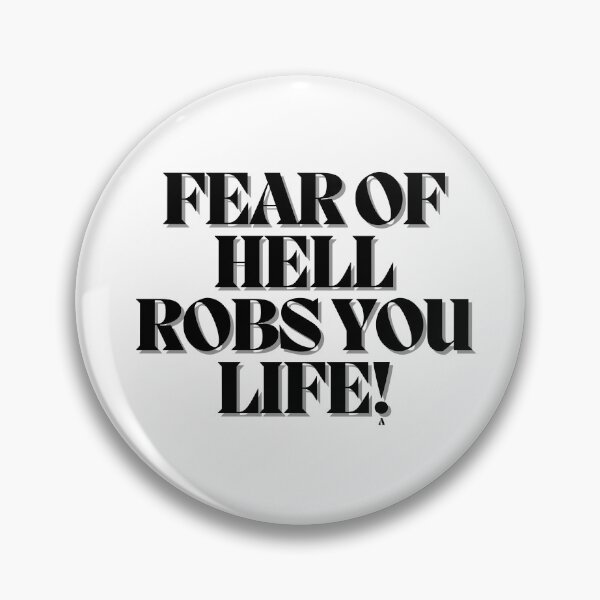 Item preview, Fear of hell robs you life! designed and sold by Finds.