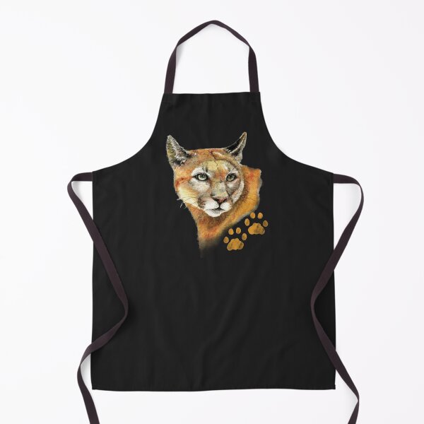 Item preview, Watercolor Puma, Cougar, Mountain Lion Animal designed and sold by countrymouse.
