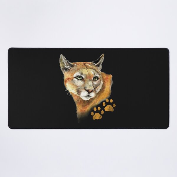 Item preview, Watercolor Puma, Cougar, Mountain Lion Animal designed and sold by countrymouse.