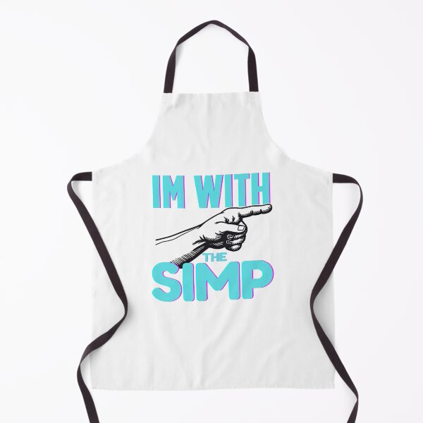 Item preview, I’m With Simp Funny Relationship Meme designed and sold by JustiesDesigns.