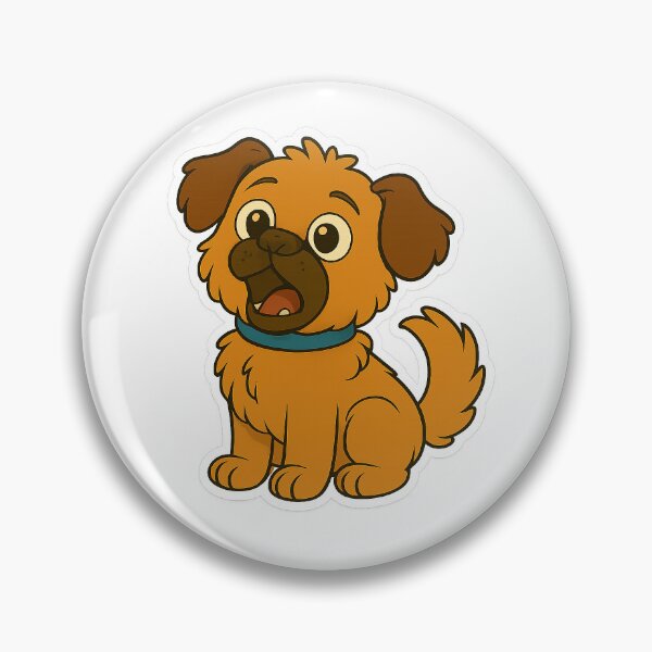 Item preview, Startled Darrel – Funny Barking Dog  designed and sold by HonorTheBoxer.