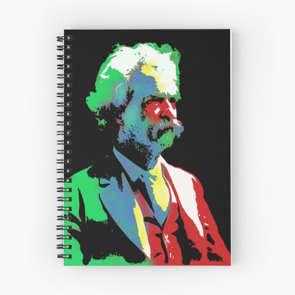 Item preview, Mark Twain Colorful Old Gentleman Fun Art designed and sold by countrymouse.