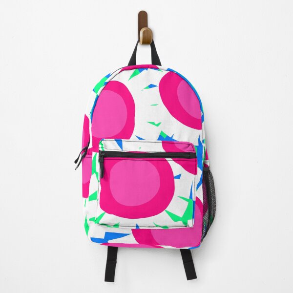 Item preview, Bold Vivid Modern Garden in Cyber Green, Electric Blue and Neon Pink designed and sold by Deutschic.