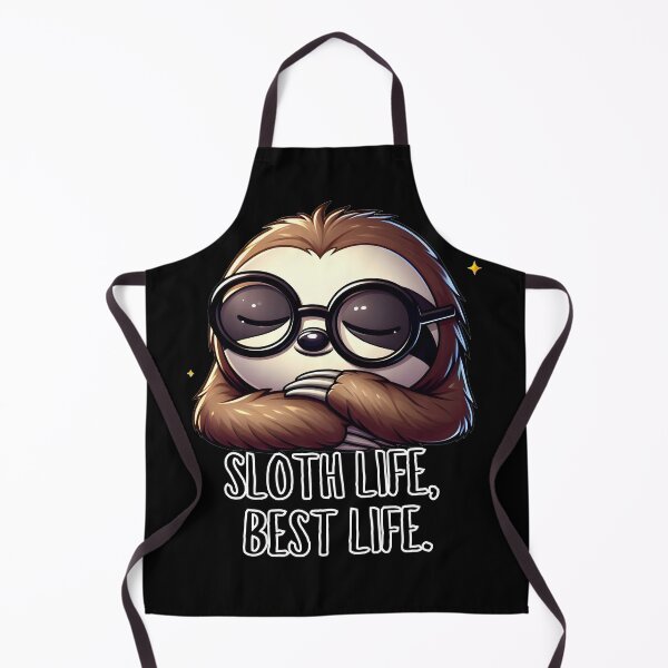 Item preview, Sloth Life, Best Life - Embrace the Chill Vibes - Funny Sloth Quote Cute Animal Kawaii Desi designed and sold by Dantin.