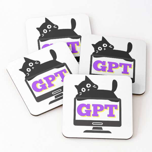 Item preview, Chat GPT Cat designed and sold by luchik-and-co.