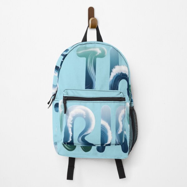 Item preview, Ride the Wave – Aqua Surf Typography Graphic for Ocean Lovers designed and sold by NenonoDesigner.