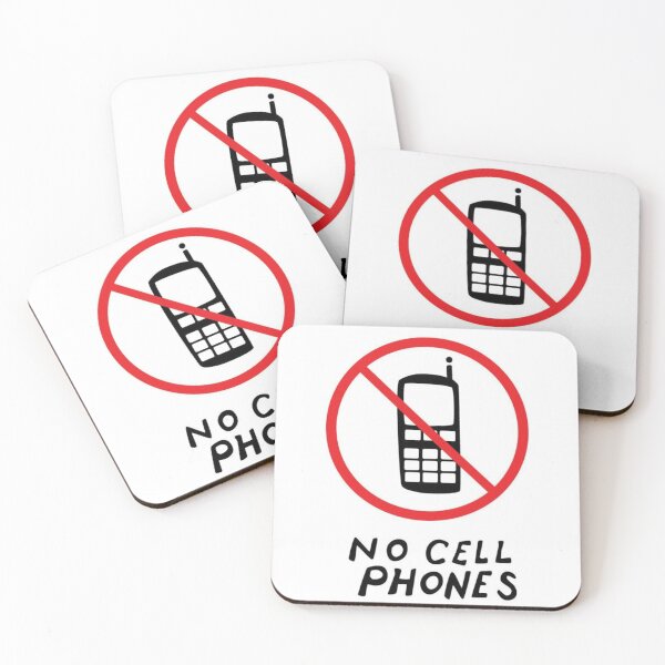Item preview, No Cell Phones Sign designed and sold by Redlyto.