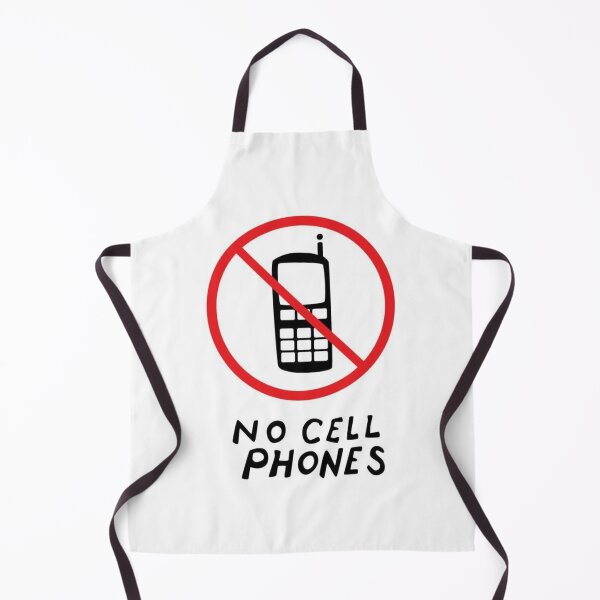 Item preview, No Cell Phones Sign designed and sold by Redlyto.