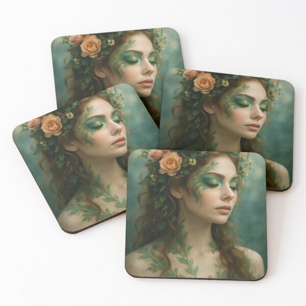 Item preview, Ethereal Nature: Fantasy Portrait designed and sold by EmberGazeArt.
