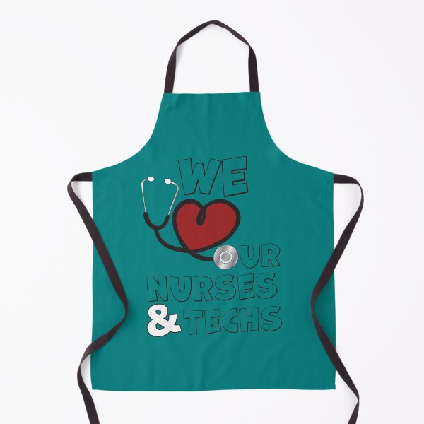 Item preview, We Heart Our nurses and Techs designed and sold by Sqndesigns.