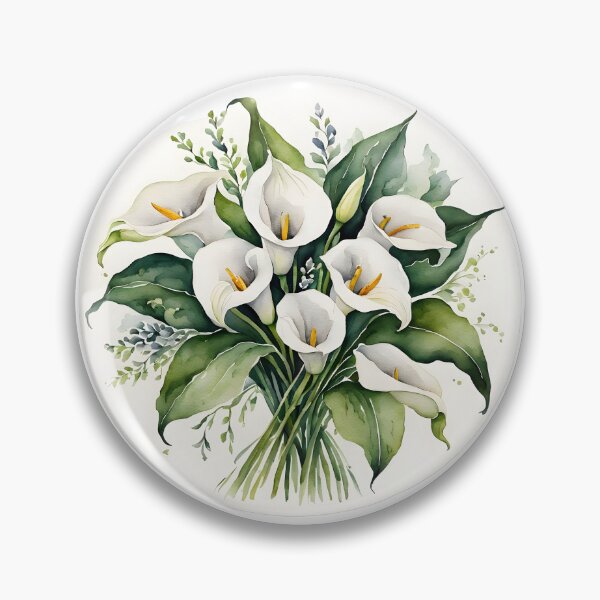 Artikelvorschau, Calla Lilien entworfen und verkauft von PrintLabStudio.