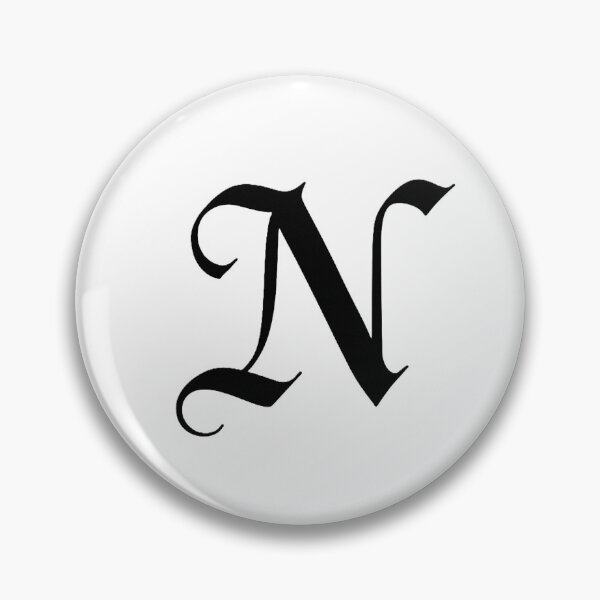 Item preview, Letter N- Initial N designed and sold by Lune & Bloom.