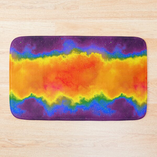 Item preview, Tie Dye Space & Stars Pride Rainbow Art Print designed and sold by thaneydesign.