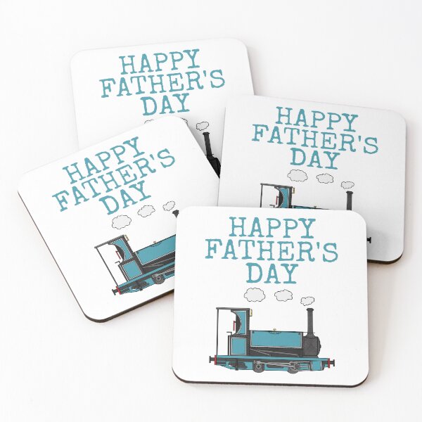 Item preview, Narrow Gauge Steam Train, Happy Father's Day Dad Grandpa Uncle designed and sold by doodlerob.