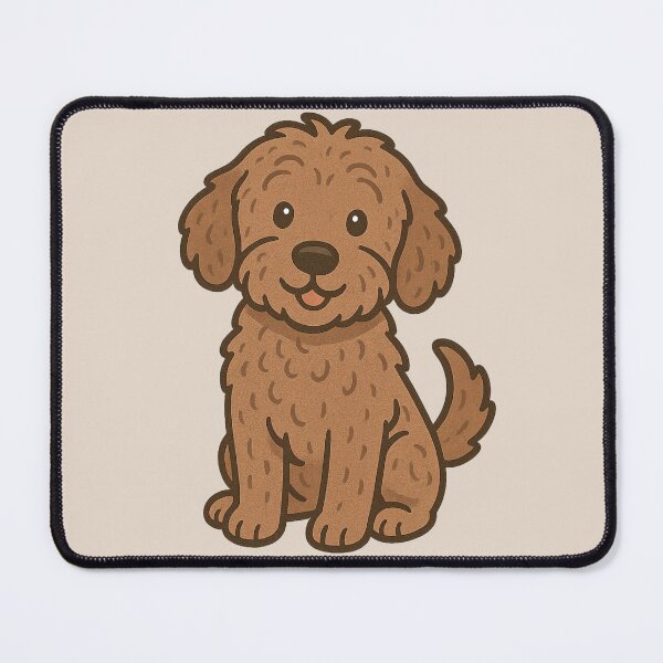 Item preview, Happy Labradoodle designed and sold by NineSvn.