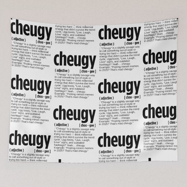 Item preview, Cheugy Definition. designed and sold by JustiesDesigns.