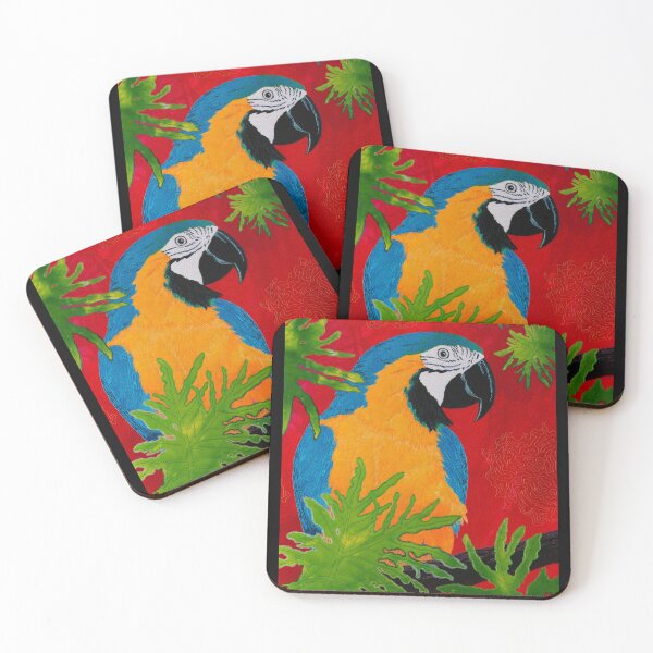 Item preview, Breaktime - Blue and Gold Macaw Parrot designed and sold by 141Gifts.