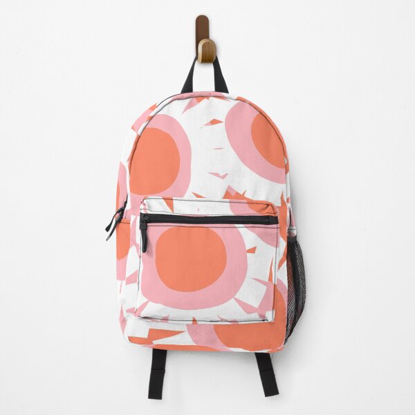 Item preview, Iconic Modern Garden in Pastel Pink and Orange designed and sold by Deutschic.