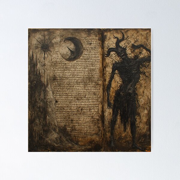 Item preview, Medieval Dark Goth Art designed and sold by TheDarkWardrobe.