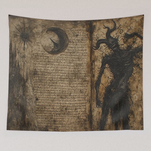Item preview, Medieval Dark Goth Art designed and sold by TheDarkWardrobe.