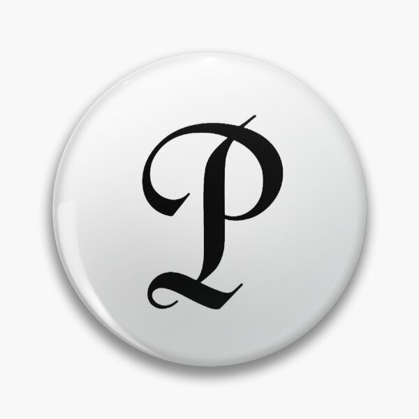 Item preview, Letter P- Initial P designed and sold by Lune & Bloom.