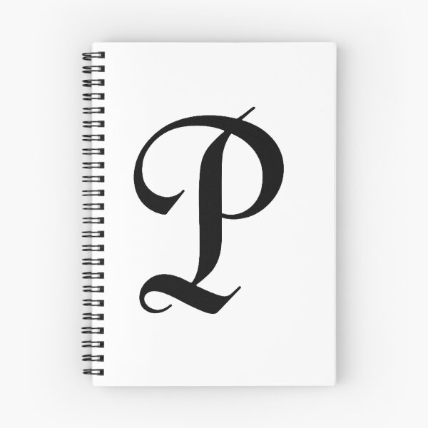 Artikelvorschau, Buchstabe P – Initiale P entworfen und verkauft von Lune & Bloom.
