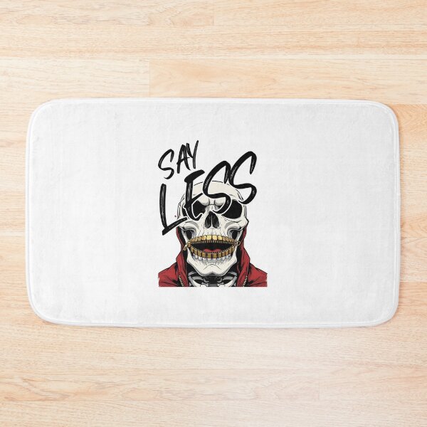 Item preview, Say Less Zipper Mouth Skeleton. designed and sold by JustiesDesigns.