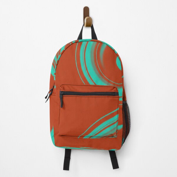 Item preview, Whirl in Turquoise and Terra Cotta designed and sold by Owcomm.