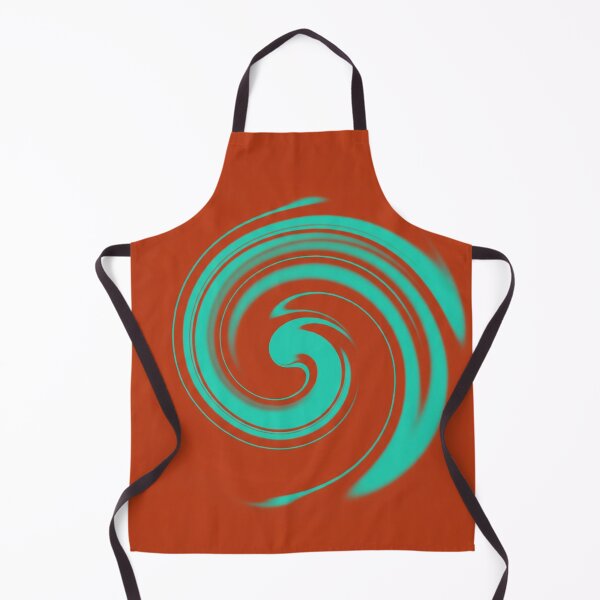 Item preview, Whirl in Turquoise and Terra Cotta designed and sold by Owcomm.