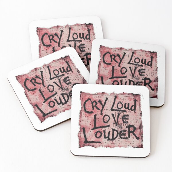 Item preview, Cry Loud, Love Louder Best-selling design Premum quality viral drop reloaded Cool Trendy Best Gift      designed and sold by Imaginarium of Chaos falcon88 .