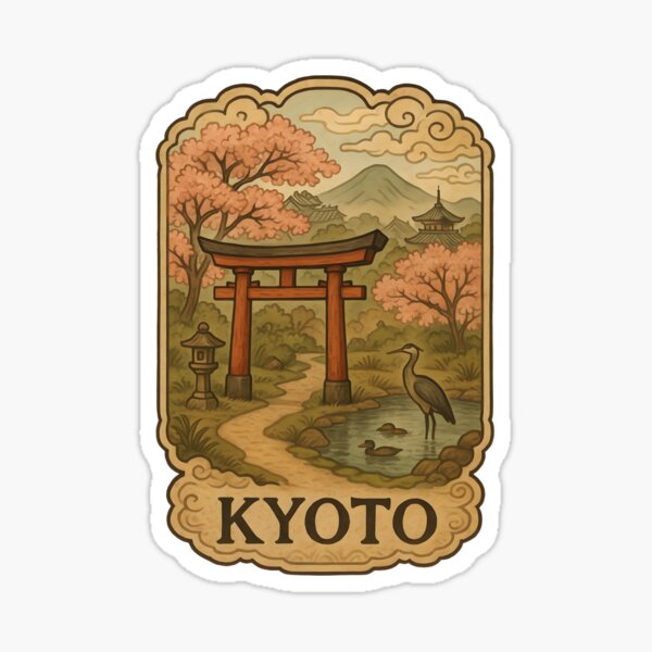 Artikel-Vorschau von Kyoto Japan, designt und verkauft von LoveLabDesign.