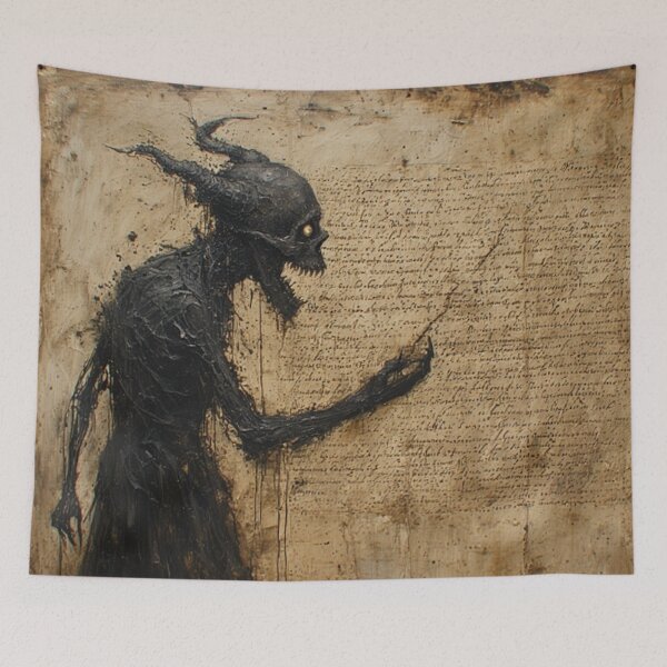 Item preview, Medieval Dark Goth Art designed and sold by TheDarkWardrobe.