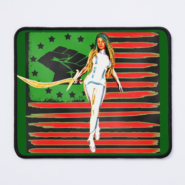 Item preview, The Woman with The Golden Side-Arm designed and sold by Alphaholics Non-Anonymous Art Studios.