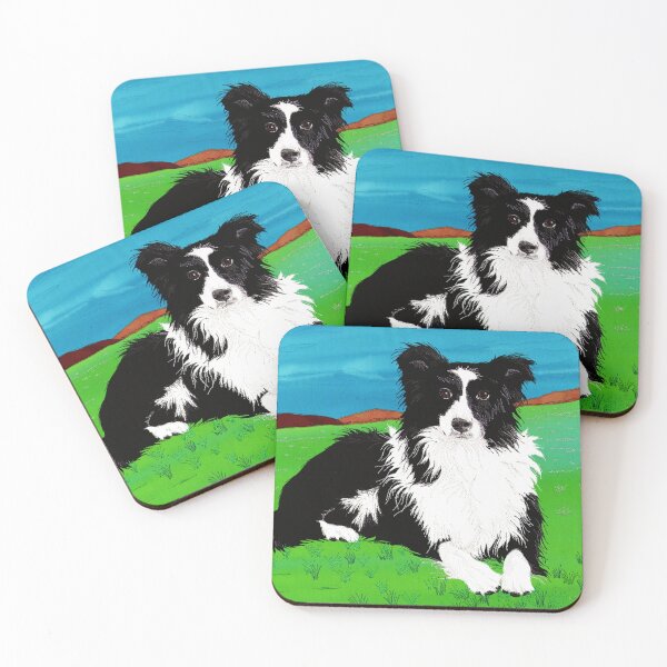 Artikelvorschau, Border Collie bei Schafprüfungen – „Blick zurück“ entworfen und verkauft von 141Gifts.