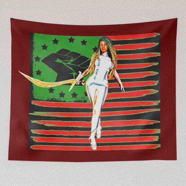Item preview, The Woman with The Golden Side-Arm designed and sold by Alphaholics Non-Anonymous Art Studios.