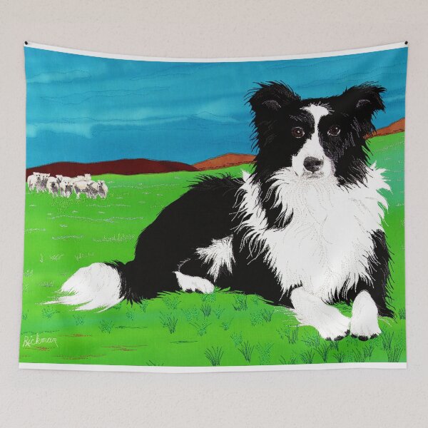 Item preview, Border Collie at Sheep Trials - "Look Back" designed and sold by 141Gifts.