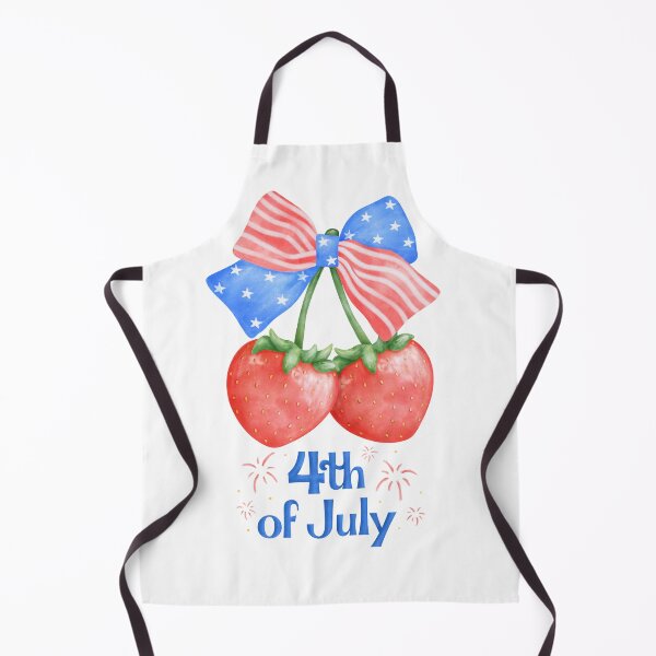 Item preview, Strawberries & Bows – Girly 4th of July Design designed and sold by Christies  Creations.