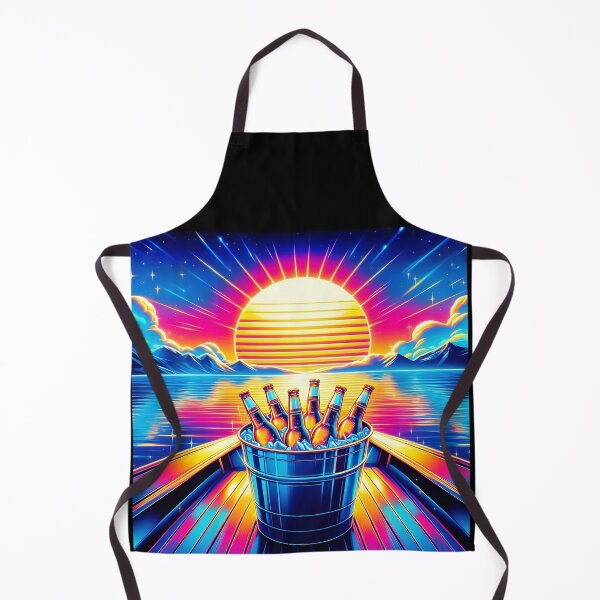 Item preview, Sunset Beers on the Boat designed and sold by EmeraldeaArt.