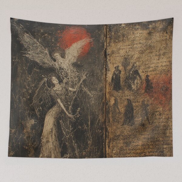 Item preview, Medieval Dark Goth Art designed and sold by TheDarkWardrobe.