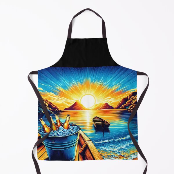 Item preview, Sunset Beers on the Beach designed and sold by EmeraldeaArt.