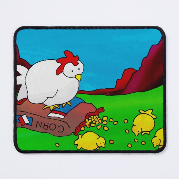 Item preview, Hen and Chicks Snacking on Corn designed and sold by 141Gifts.