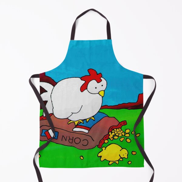 Item preview, Hen and Chicks Snacking on Corn designed and sold by 141Gifts.